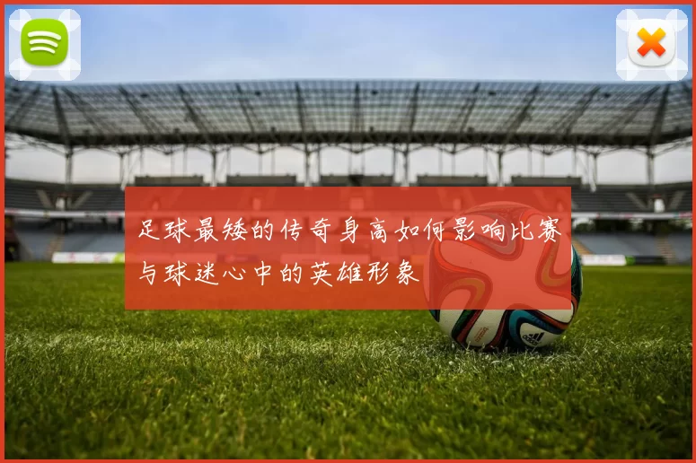 足球最矮的传奇身高如何影响比赛与球迷心中的英雄形象
